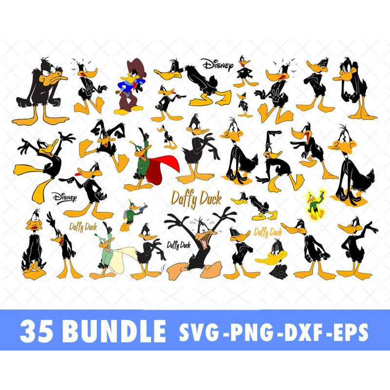 Disney-Daffy-Duck-SVG-Bundle-Files-for-Cricut-Silhouette-Disney-Daffy-Duck-SVG-Cut-File-Disney-Daffy-Duck-SVG-PNG-EPS-DXF-Files-Daffy-Duck-vector-svg-1024x819.j
