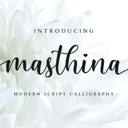 Masthina Trending Fonts - Digital Font