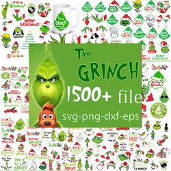 the grinch svg mega bundle, grinch christmas svg, grinch svg, grinch xmas svg, christmas svg
