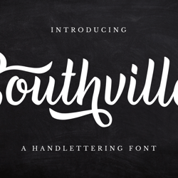 Southville Trending Fonts - Digital Font