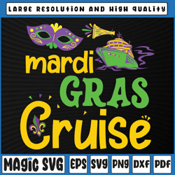 mardi gras cruise- western cruise png svg, mardi gras carnival cruise vacation, mardi gras carnival, digital download