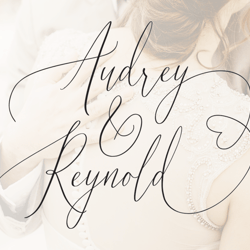 audrey & reynold – luxury script trending fonts - digital font
