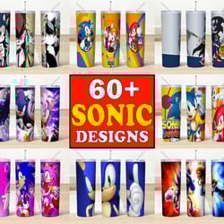 sonic png design,skinny tumbler png, full tumbler wrap, digital download