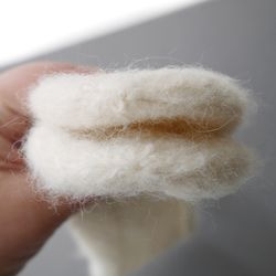 Handknit alpaca mittens. White women's knit mittens.  Warm gift for her.