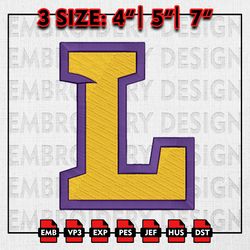 Lipscomb Bisons Embroidery file, NCAA D1 teams Embroidery Designs, Lipscomb, Machine Embroidery Pattern