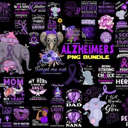Alzheimer's Awareness png Awareness Elephant Purple I will remember for you png  Memories Matters Alzheimers Awareness