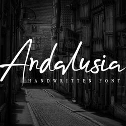 Andalusia Trending Fonts - Digital Font