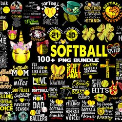 Softball Png Sublimation Design Bundle, Western Softball Digital Clipart,  Softball Design Png, Sports Png, Dig