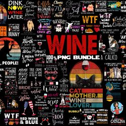 "Combo 150 WineLove PNG,Wine bundle, Alcohol Drinking, Wine Glass, Wine Sayings, Print Design, Instant Digital Download