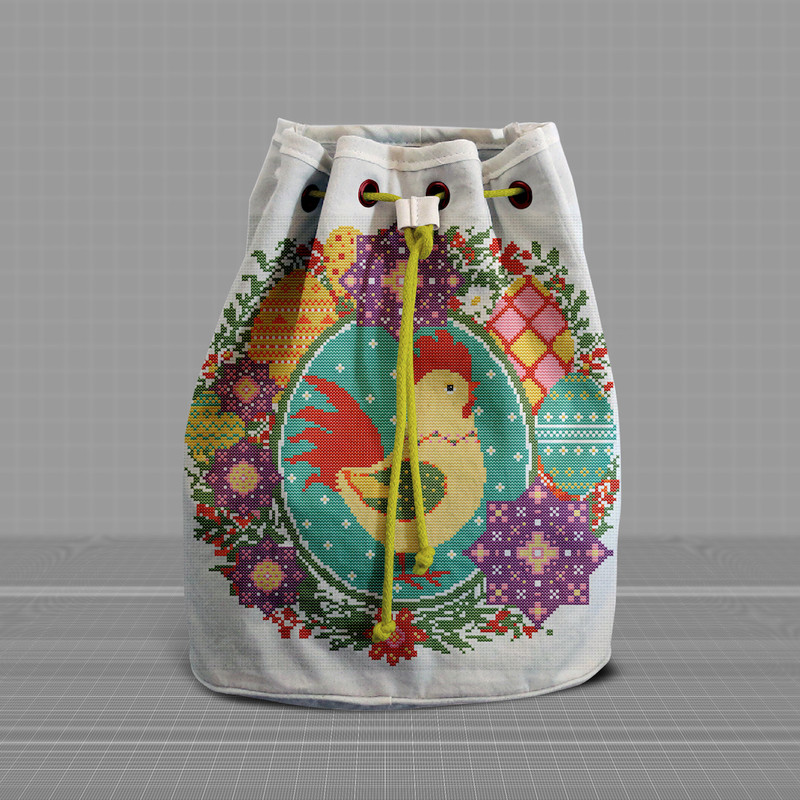 9 Easter Spring Rooster cross stitch pattern.jpg