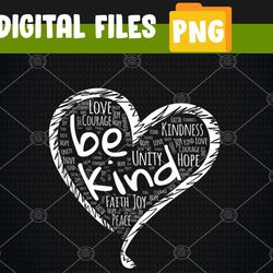 unity day orange svg, heart be kind anti bullying svg, eps, png, dxf, digital download