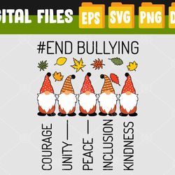 unity day orange anti bullying prevention no bullying svg, eps, png, dxf, digital download