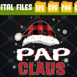 Mens Pap Claus Christmas Family Matching Pajama Xmas Light Svg, Eps, Png, Dxf, Digital Download
