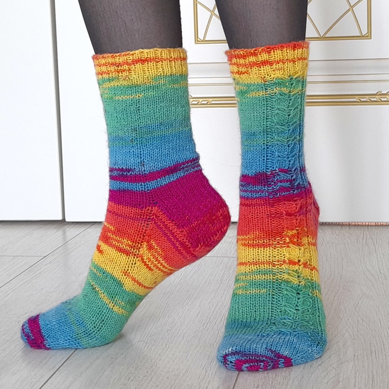 Knitting Pattern Women Sockspng