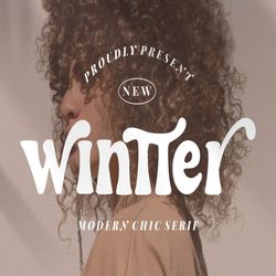 wintter modern chic seriftrending fonts - digital font