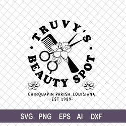 Truvy's Beauty Spot Digital SVG, digital image, Sublimation SVG, Svg File for Cricut, Ai, Png, Dxf. Eps