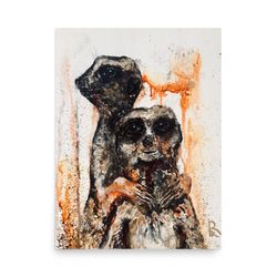 meerkats couple poster