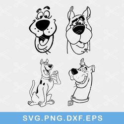 Scooby Doo Bundle Svg, Scooby Doo Svg, Cartoon Svg, Png Dxf Eps File