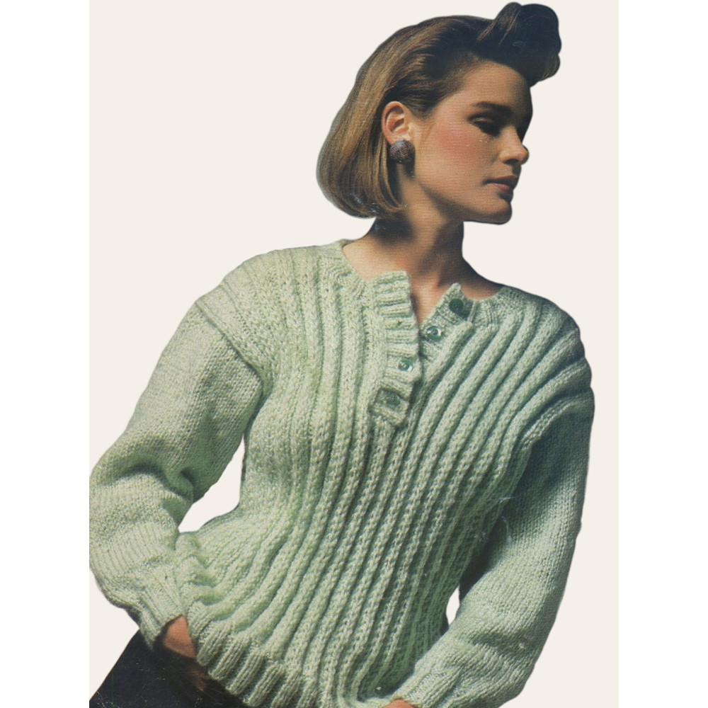 knitting-vintage-pattern-sweater-lady