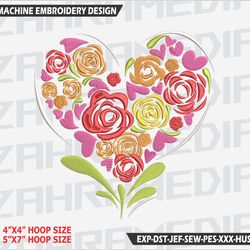 flower , machine embroidery design, files, instant download