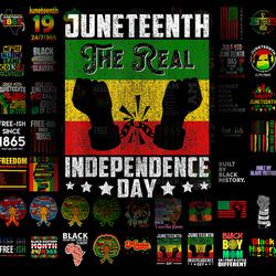 juneteenth png bundle, juneteenth black americans independence 1865 png, black history png, black flag pride png, freedo