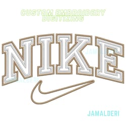 nike embroidery file design, custom embroidery digitizing, image embroidery, trendy embroidery designs
