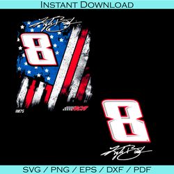 kyle busch richard childress american racing team svg