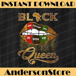 black queen lips red green african flag africa juneteenth, black history, black power, black woman, since 1865 png