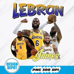lebron james png, basketball bootleg rap png, lebron james graphic retro png