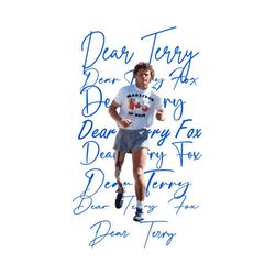dear terry dear terry fox cher terry svg graphic designs files