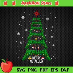 merry metallica svg, christmas svg, metallica svg, merry christmas