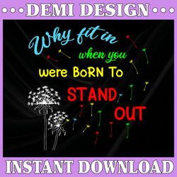 Why fit in when you was born to stand out Dr Seuss Vector, Dr Seuss Clipart, Thing One Svg, Thing Two Svg DXF, Cricut