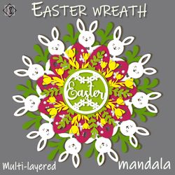 3D mandala Easter/Easter crafts