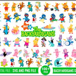 100 The Backyardigans svg, The Backyardigans cricut, Backyardigans layered svg, Backyardigans clipart, Backyardigans cut