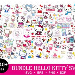 140 Hello Kitty SVG Files, Hello Kitty SVG Bundle, Hello Kitty Svg Bundle, Hello Kitty Svg File, Kitty Svg, Cat Svg, Car