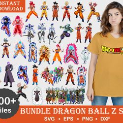 200 Goku Svg, Dragonball Z Svg, Goku Cricut, Goku Png, Goku Saiyan Svg, Vector, Dragonball Png, Super, Bundle, Goku Silh