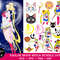 200 Sailor Moon, Sailor Moon, Sailor Moon svg, Feminist svg, Girls svg, woman svg, equal rights svg, cricut file, gender balance sticker.jpg