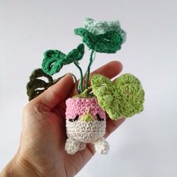 monstera mon crochet pattern