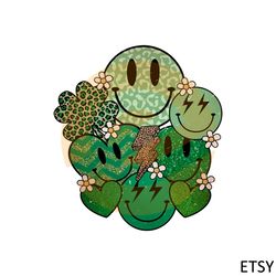 st patricks day smiley faces funny st patricks day png sublimation
