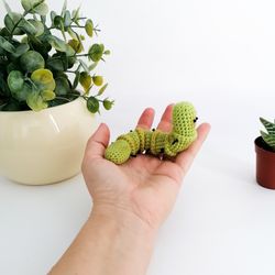 amigurumi caterpillar, crocheted, present, gift