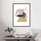 3 abstract prints in gray and yellow tones are available for download