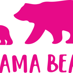 "mama bear pink" svg, moms day svg,8 march