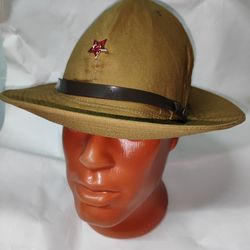 Russian Soviet Army Afghanistan War Uniform Panama Boonie Hat Red Star Badge New