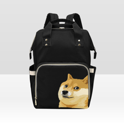 Doge Meme Diaper Bag Backpack