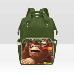 Donkey Kong Diaper Bag Backpack