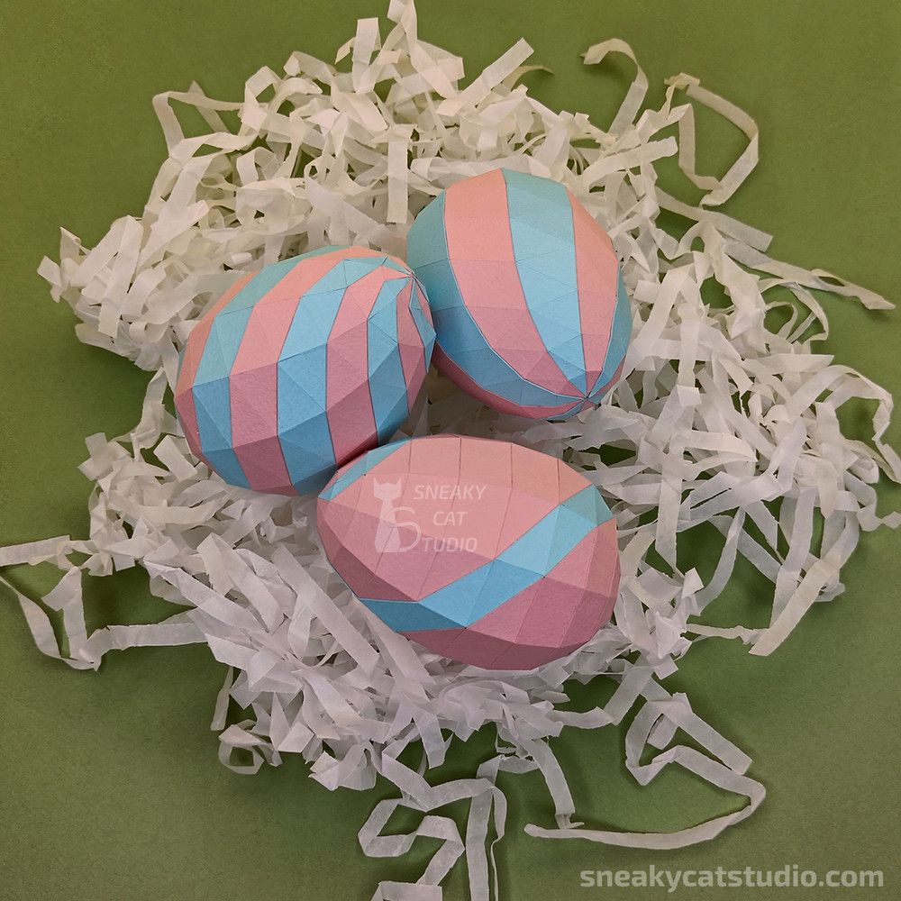 easter-eggs-decor-fake-food-paper-DIY-papercraft-low-poly-3D-Pepakura-PDF-Pattern-Download-paper-craft-Template-origami sculpture-model-wall-9.jpg