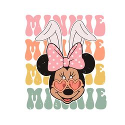 minnie mouse bunny vintage disney svg graphic designs files