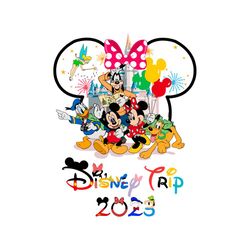 Disney Family Trip 2023 Magical Kingdom SVG Cutting Files