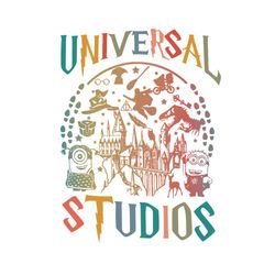 Disney Universal Studio Universal Studio Cartoon Svg Cutting Files