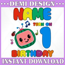 cocomelon personalized name and ages birthday svg png, cocomelon brithday svg,cocomelon family birthday svg